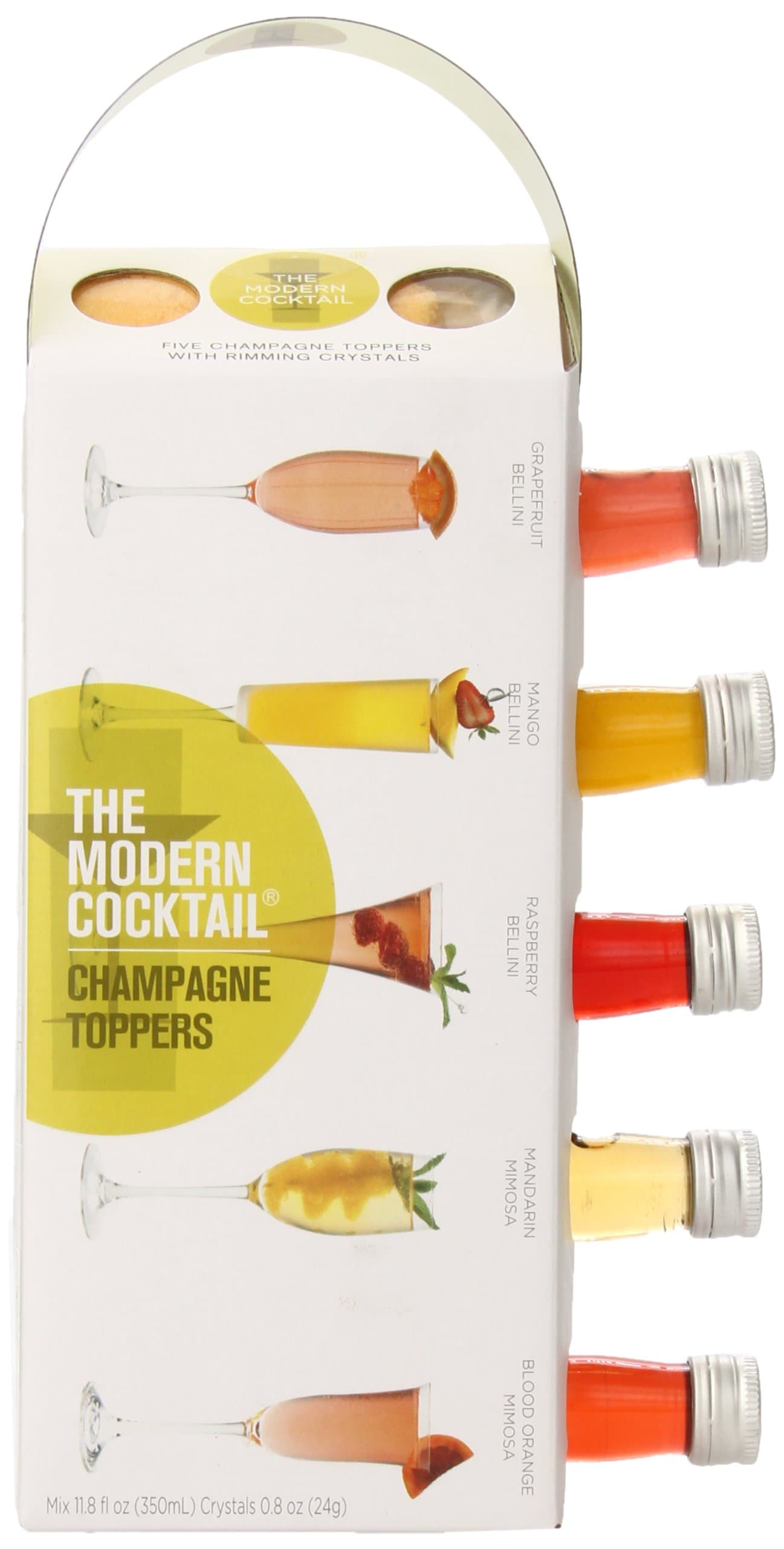 The Modern Cocktail Toppers Variety Pack, Champagne, 11.8 Ounce
