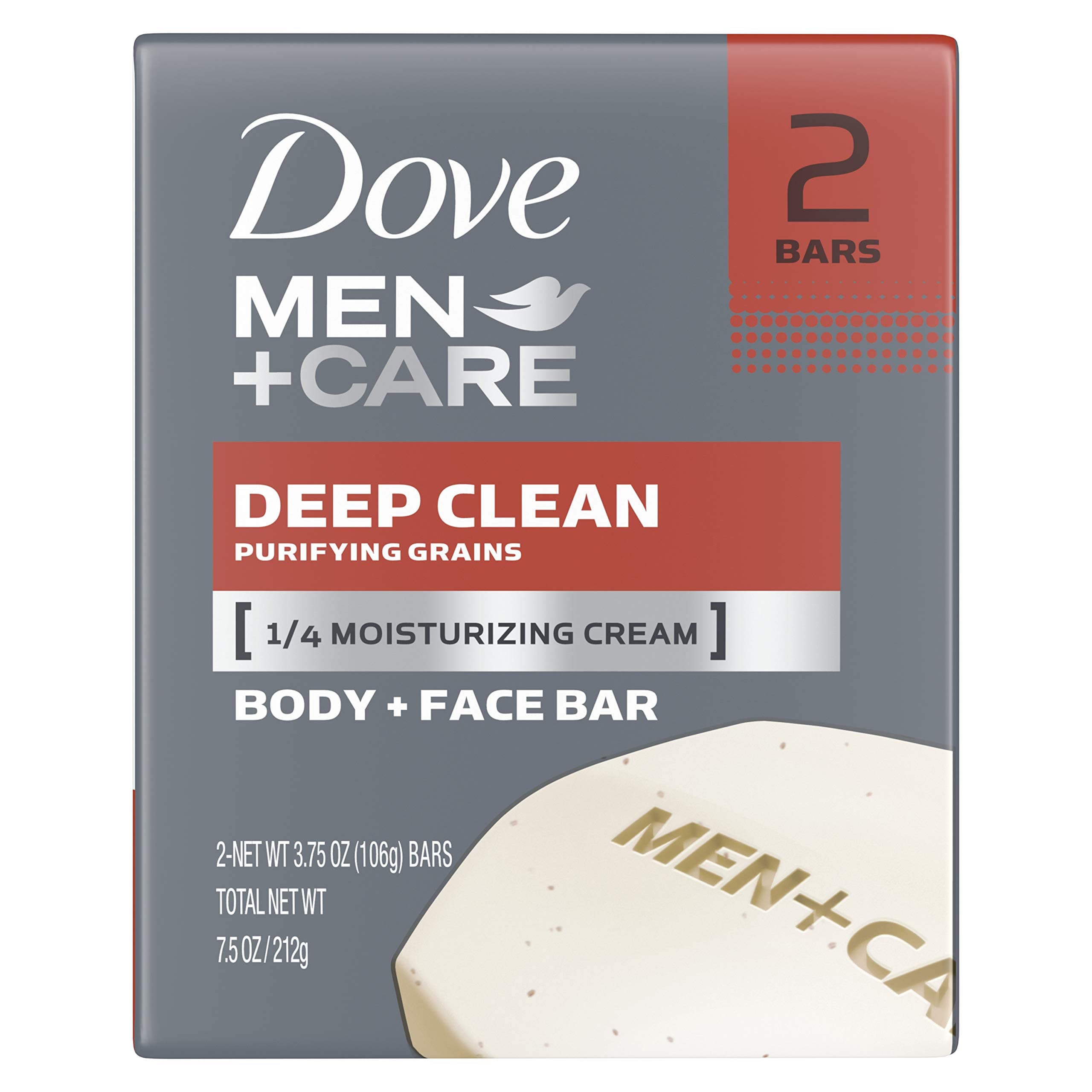 Dove Floral Deep Clean Body and Face Soap, 125 gm