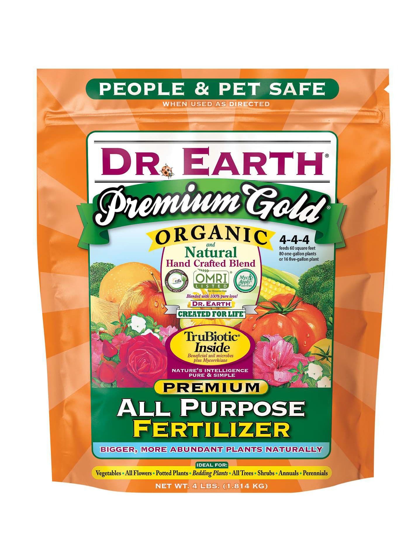 Premium Gold All Purpose Fertilizer 4 lb