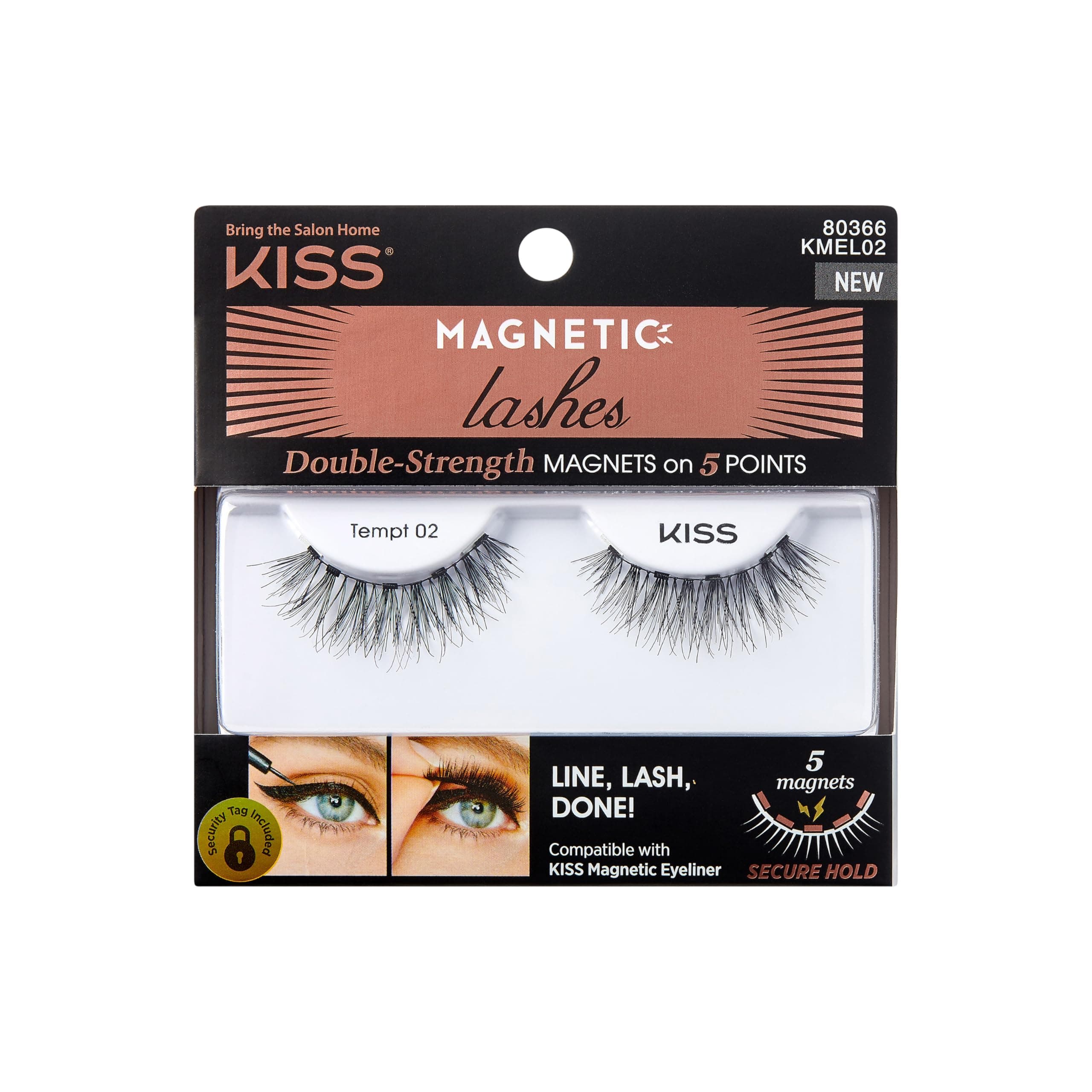 KISS Magnetic Lashes - 02 Tempt
