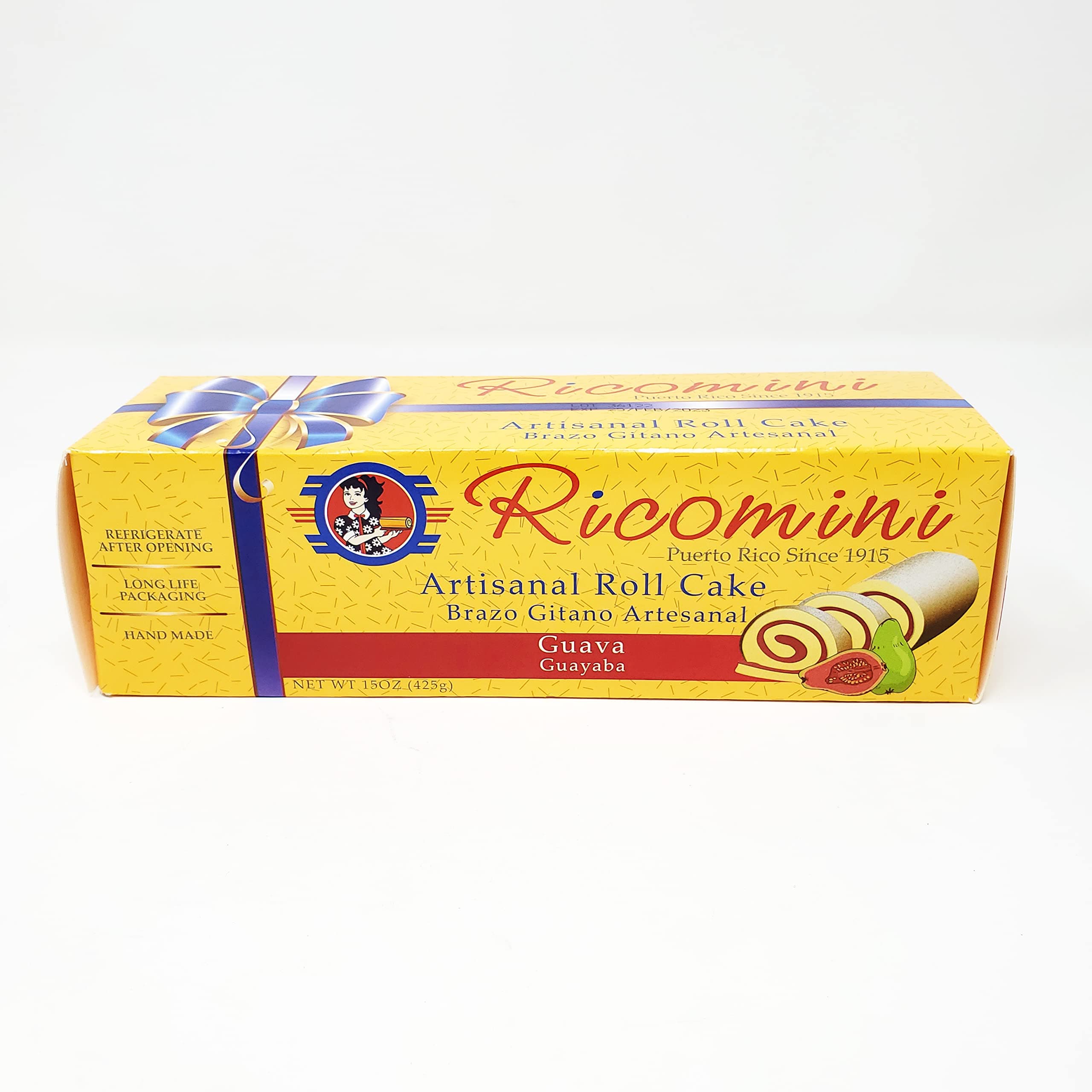 Brazo Gitano RIcomini - Regular Cake - 14 Flavors (Guava)