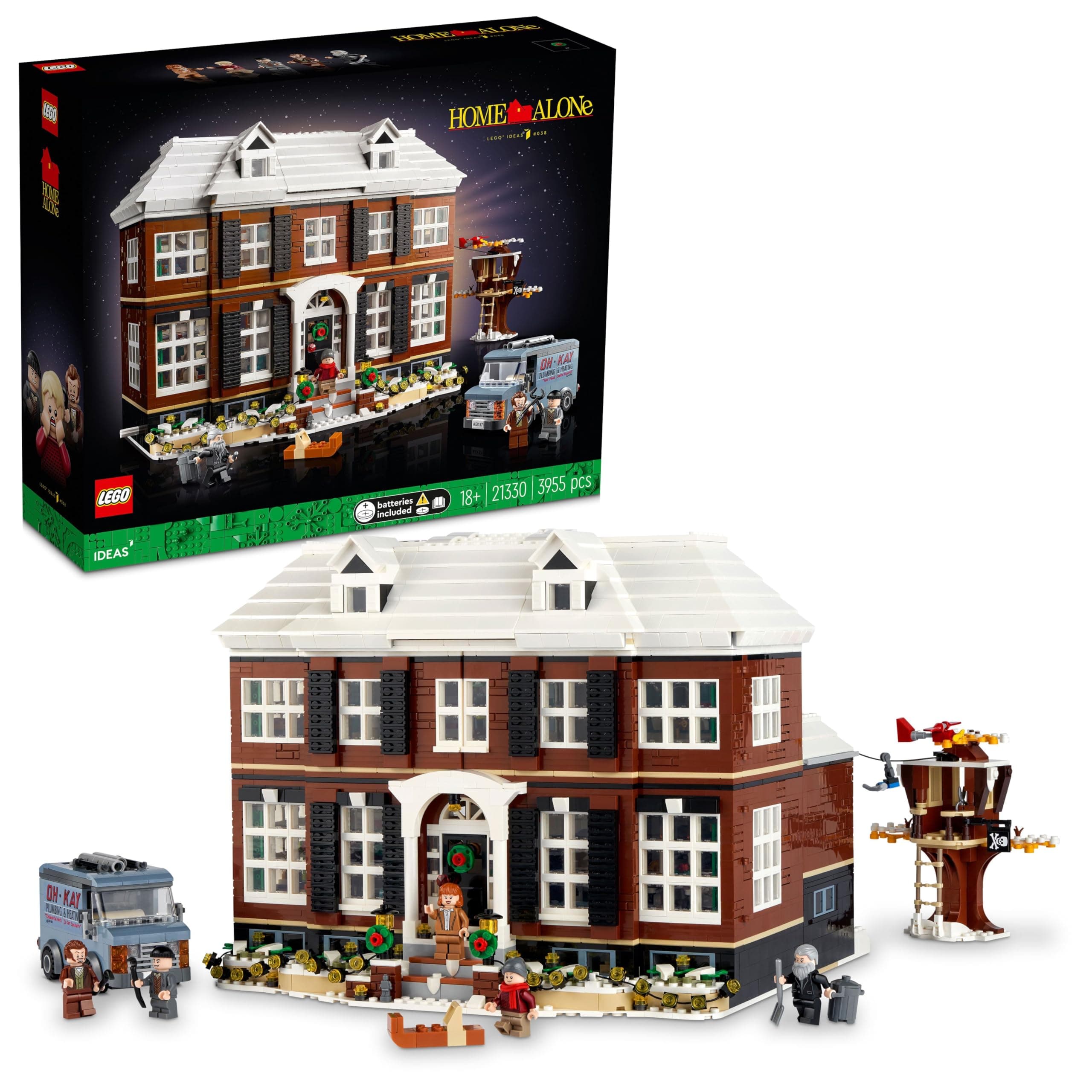 Ideas Home Alone 21330 Building Kit;Top for Adults