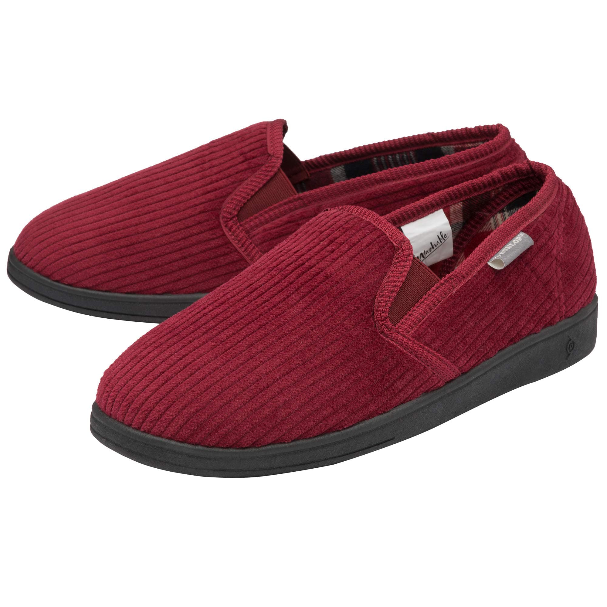 DUNLOP MENS TWIN GUSSET BRADY II MTO - Burgundy - UK 8
