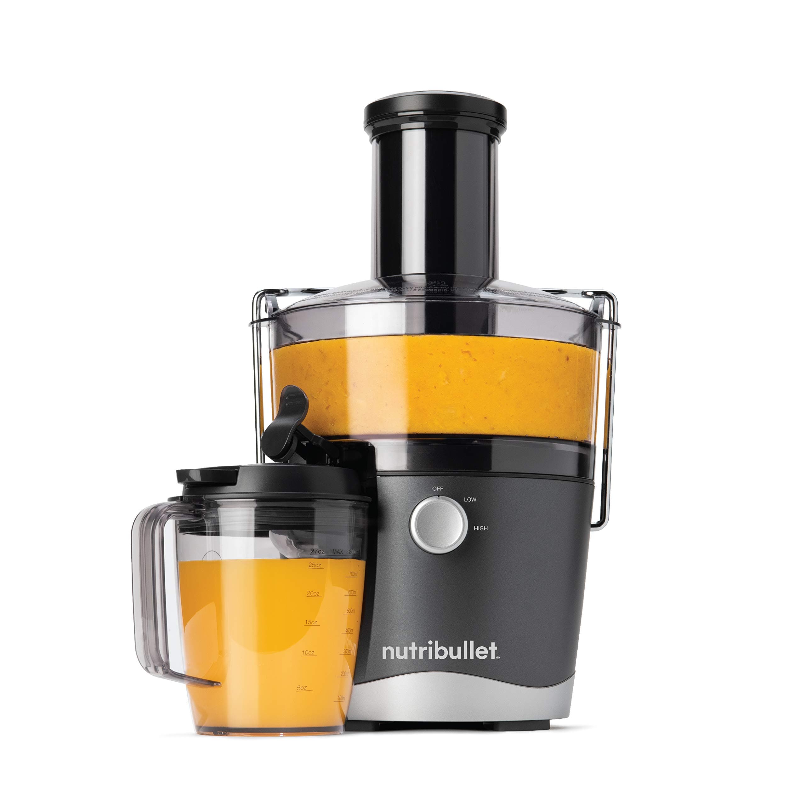Nutribullet JUICER 800W 1.5 Liters 2 Year Warranty (Dark Grey)