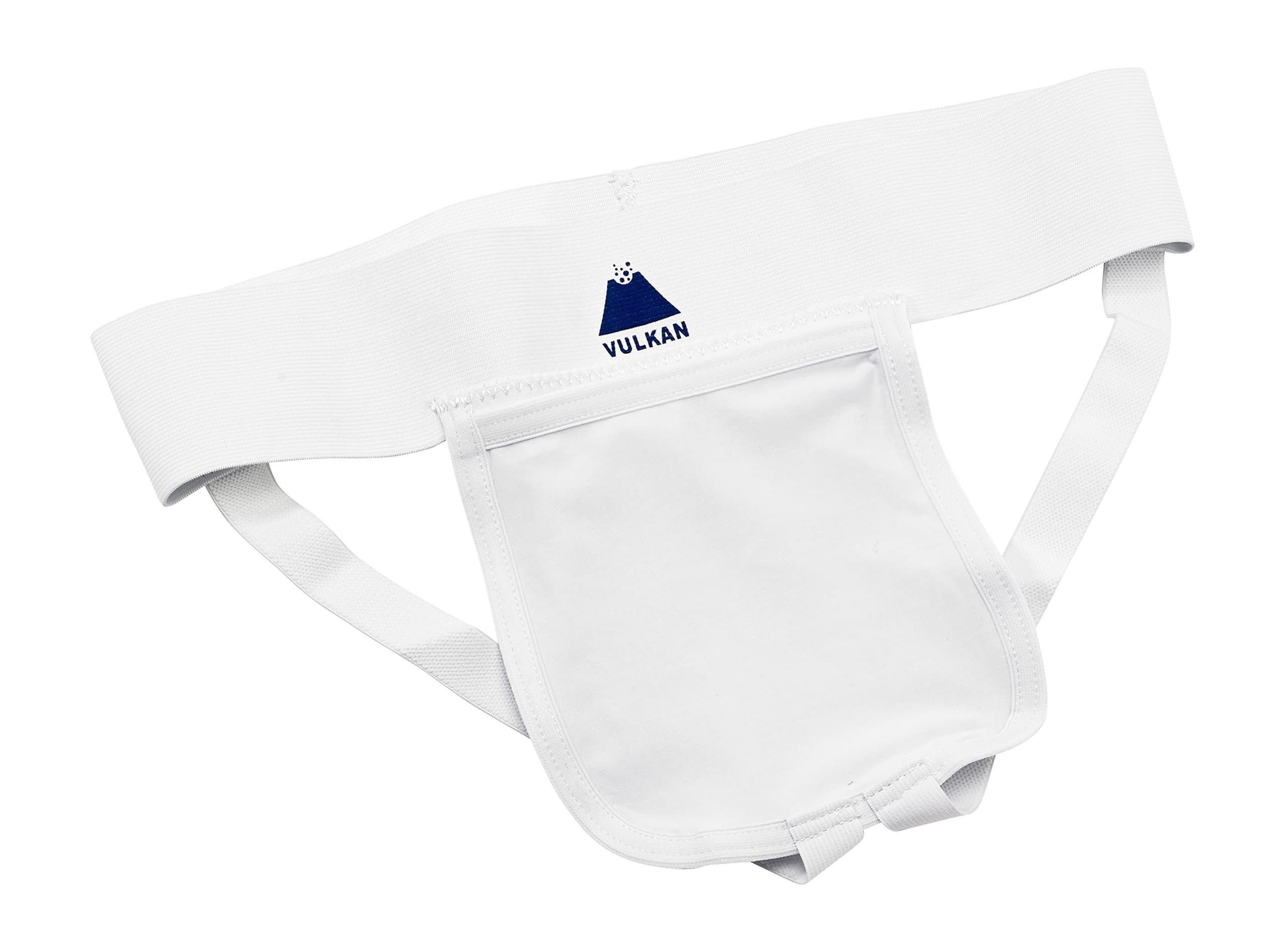 VULKAN WHITE ATHLETIC SUPPORT + POCKET (7099) - LAR