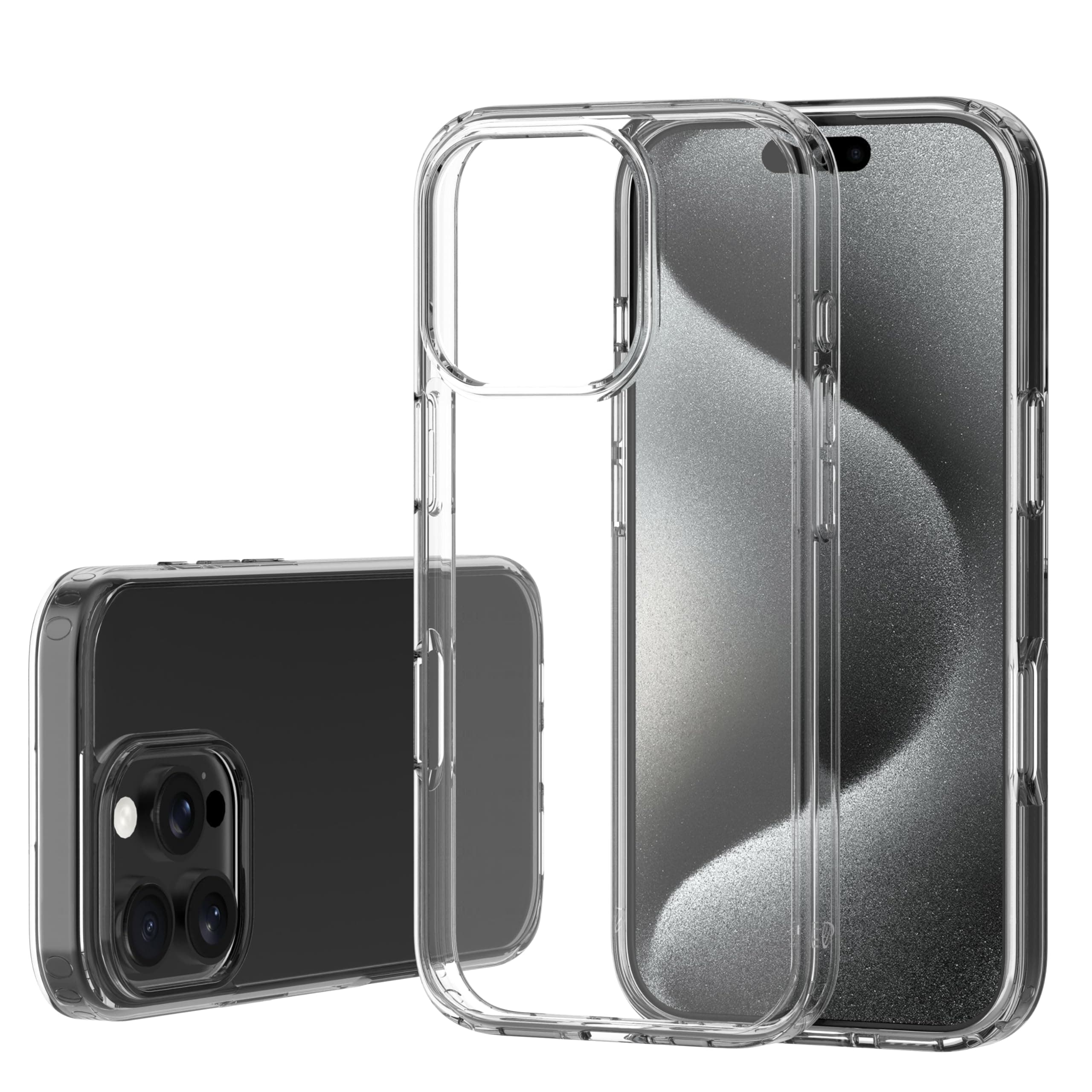 LUVVITT Clarity Clear Case for iPhone 16 (2024) - Slim, Lightweight, Anti-Yellowing, Shock-Absorbing TPU with Raised Camera & Screen Protection - 6.1 Inch