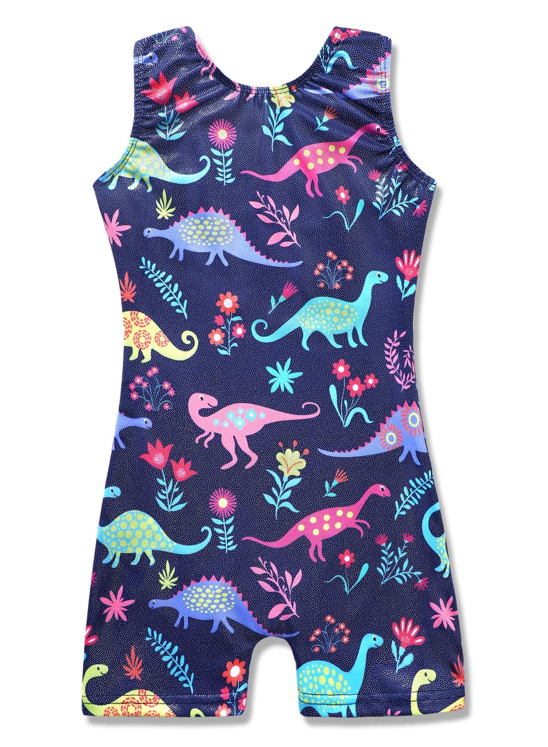 Gymnastics Leotards for Girls Unicorn Aurora Rainbow Mermaid Dinosaur Cupcake Sparkle Biketard Toddlers Kids Children