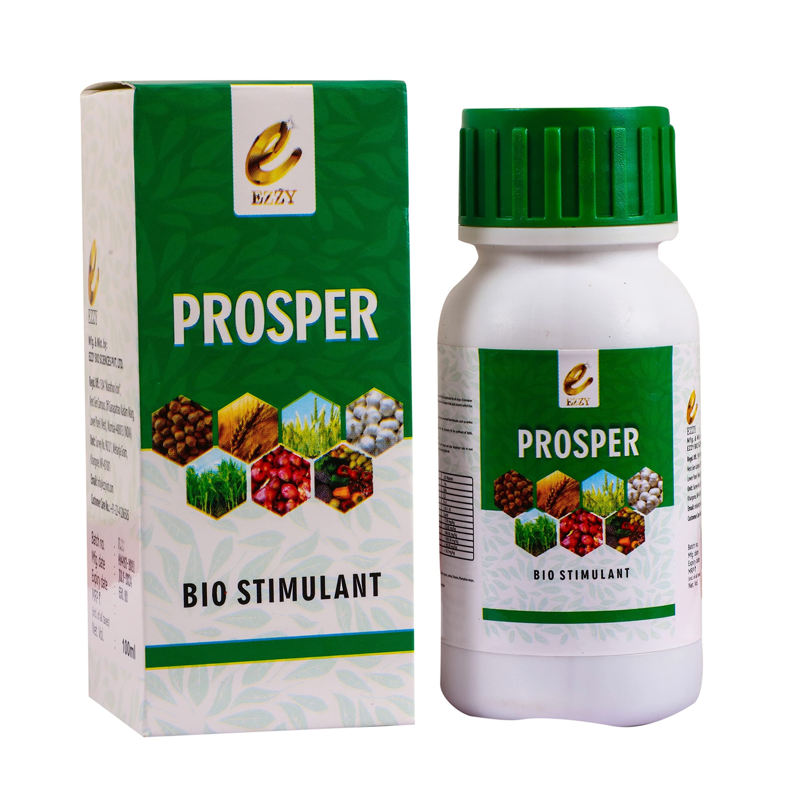 Ezzy Prosper Bio-Stimulant Liquid Fertilizer for Plants Used in Farms