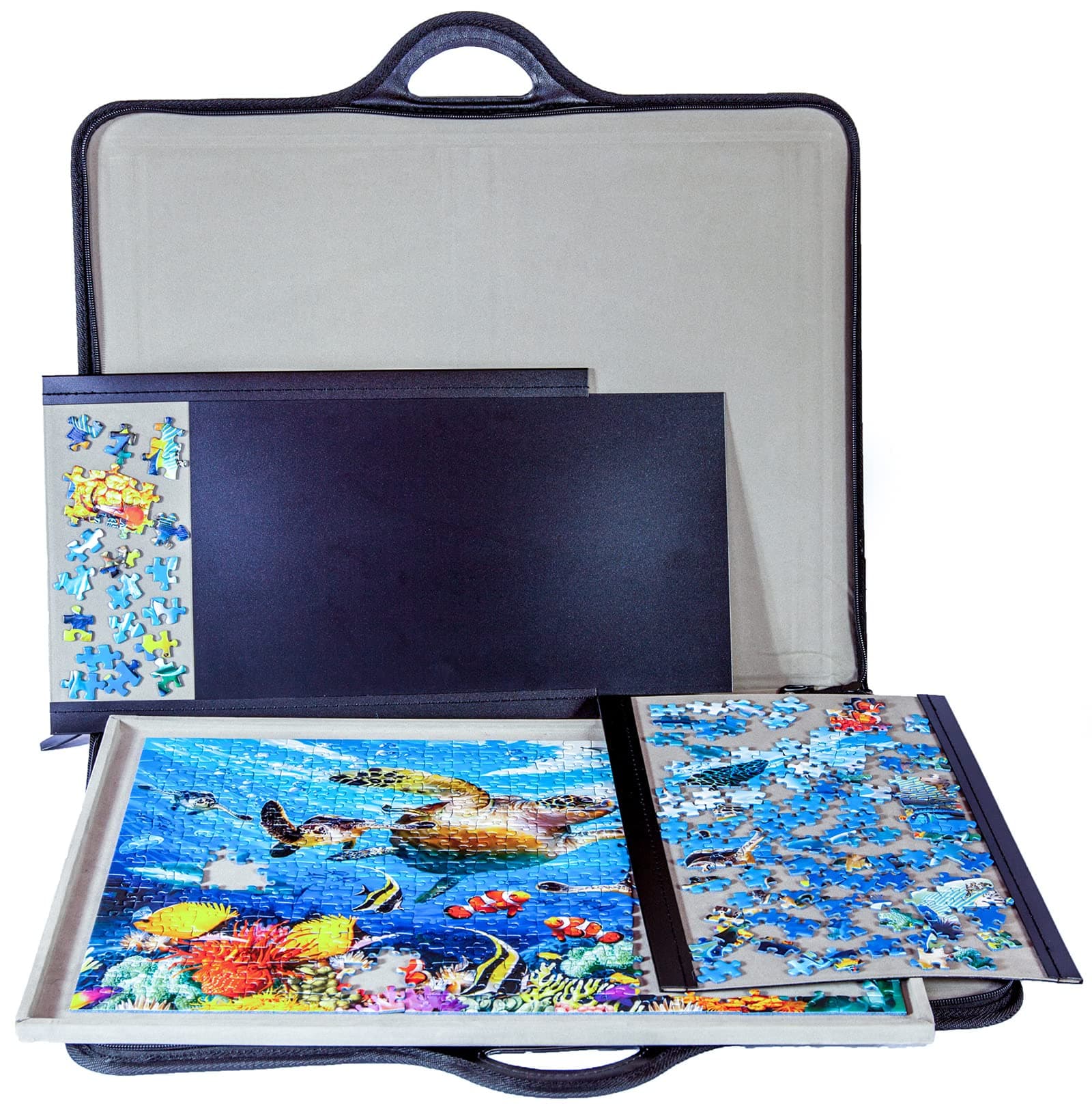 JIGSORT 500 - Jigsaw puzzle case for up to 500 pieces from J