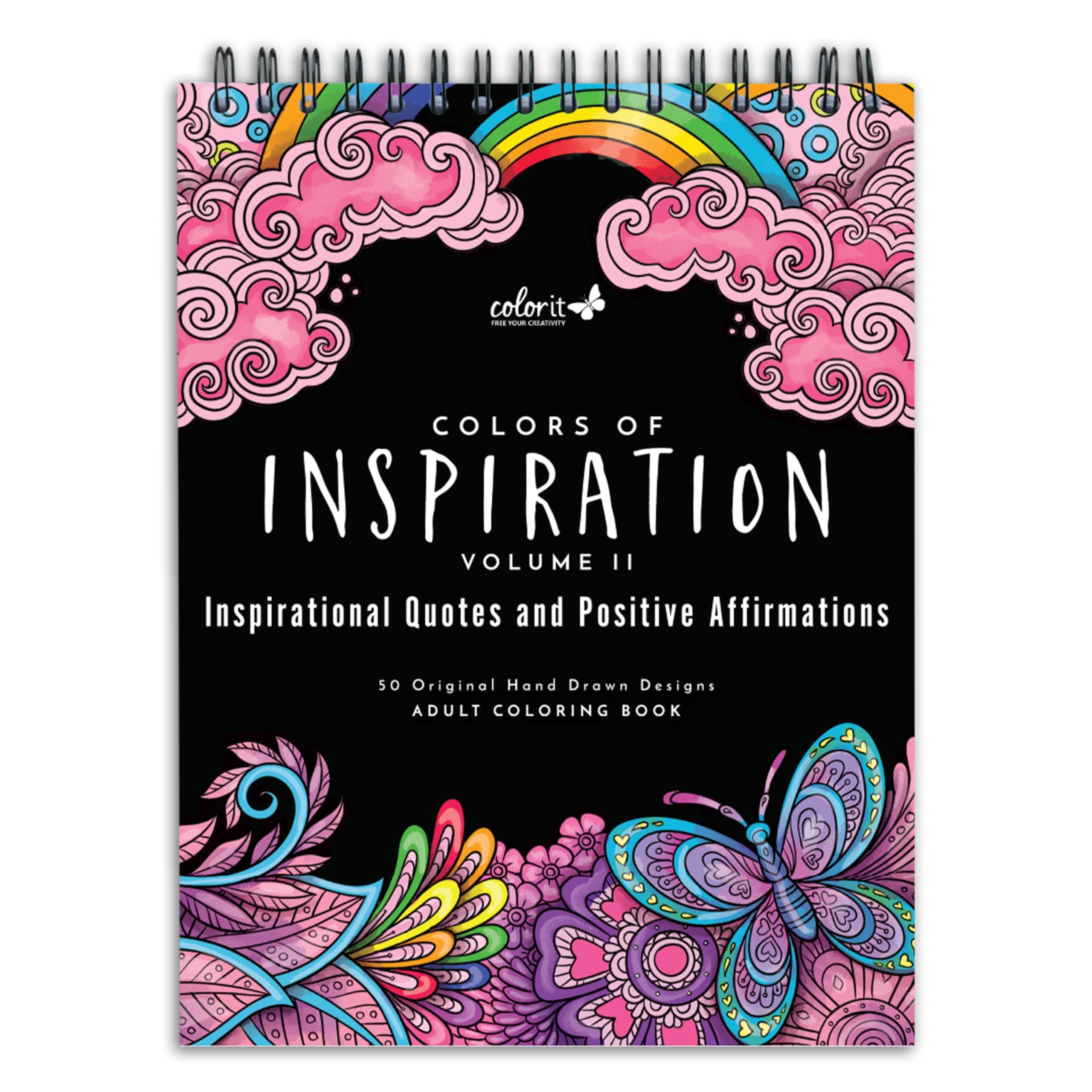 ColorIt Colors of Inspiration Volume II Adult Coloring Book