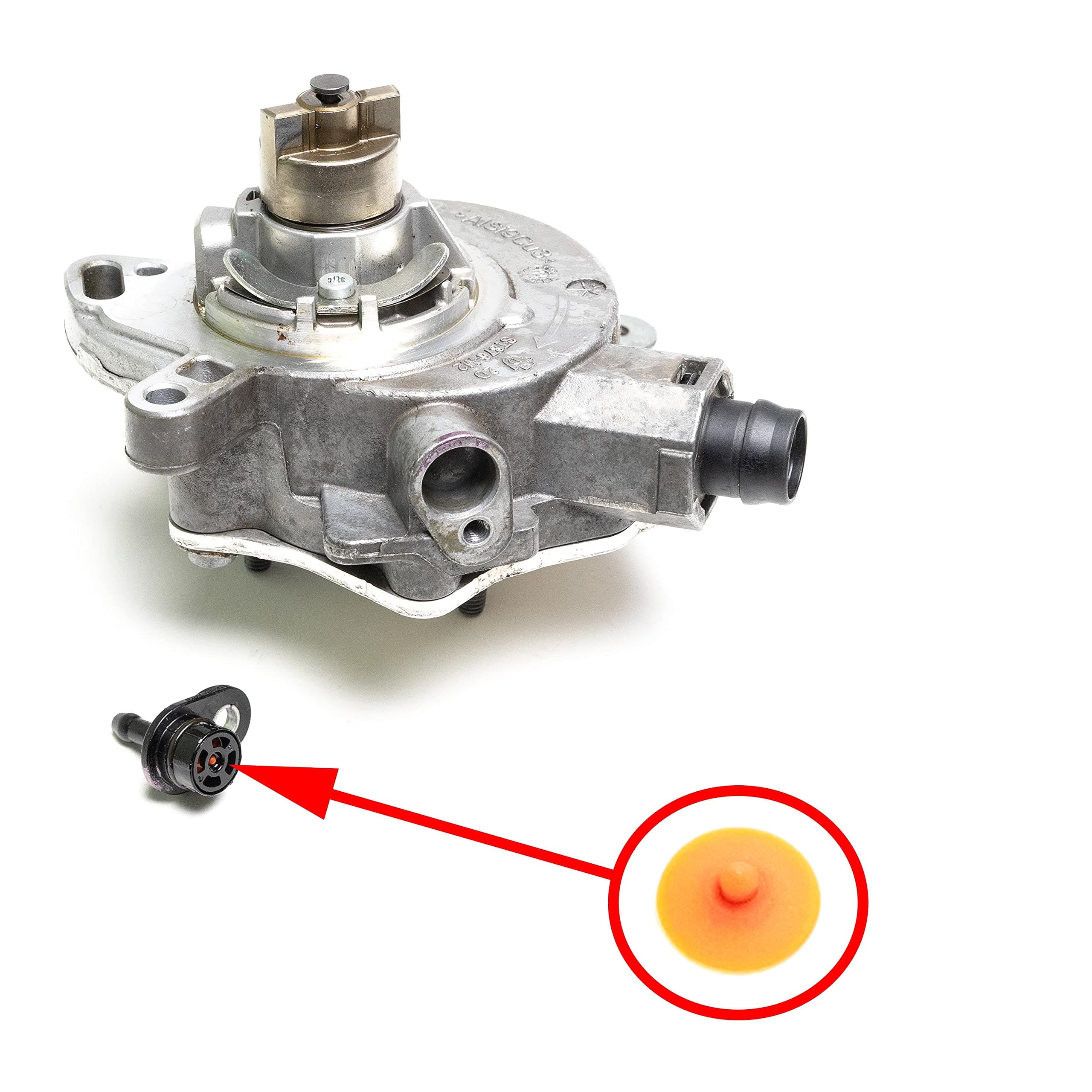 Diaphragm for repairing the brake vacuum pump valve Compatible with Ford Cars 1.0L & 1.5L Ecoboost