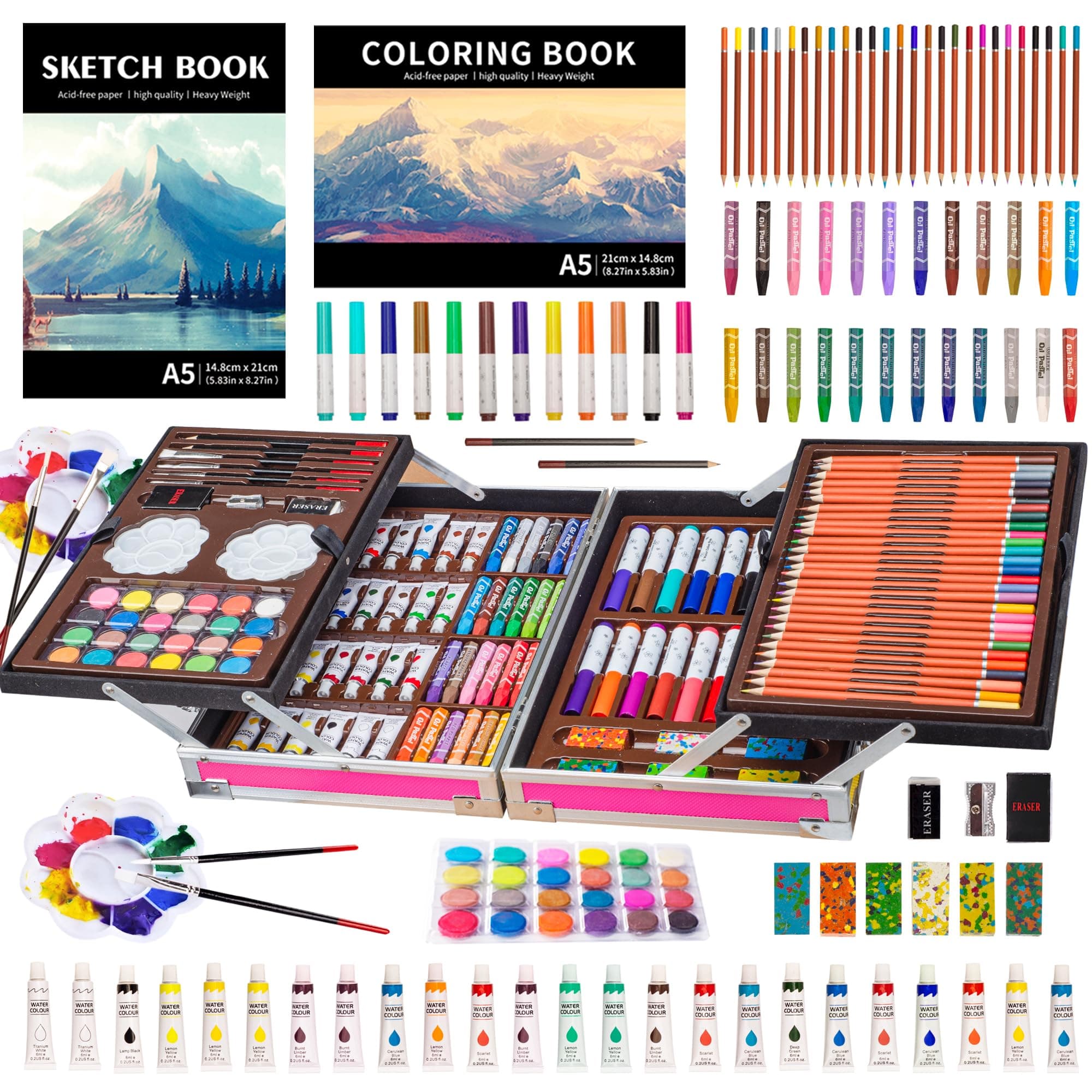 139PC Deluxe Art Sets
