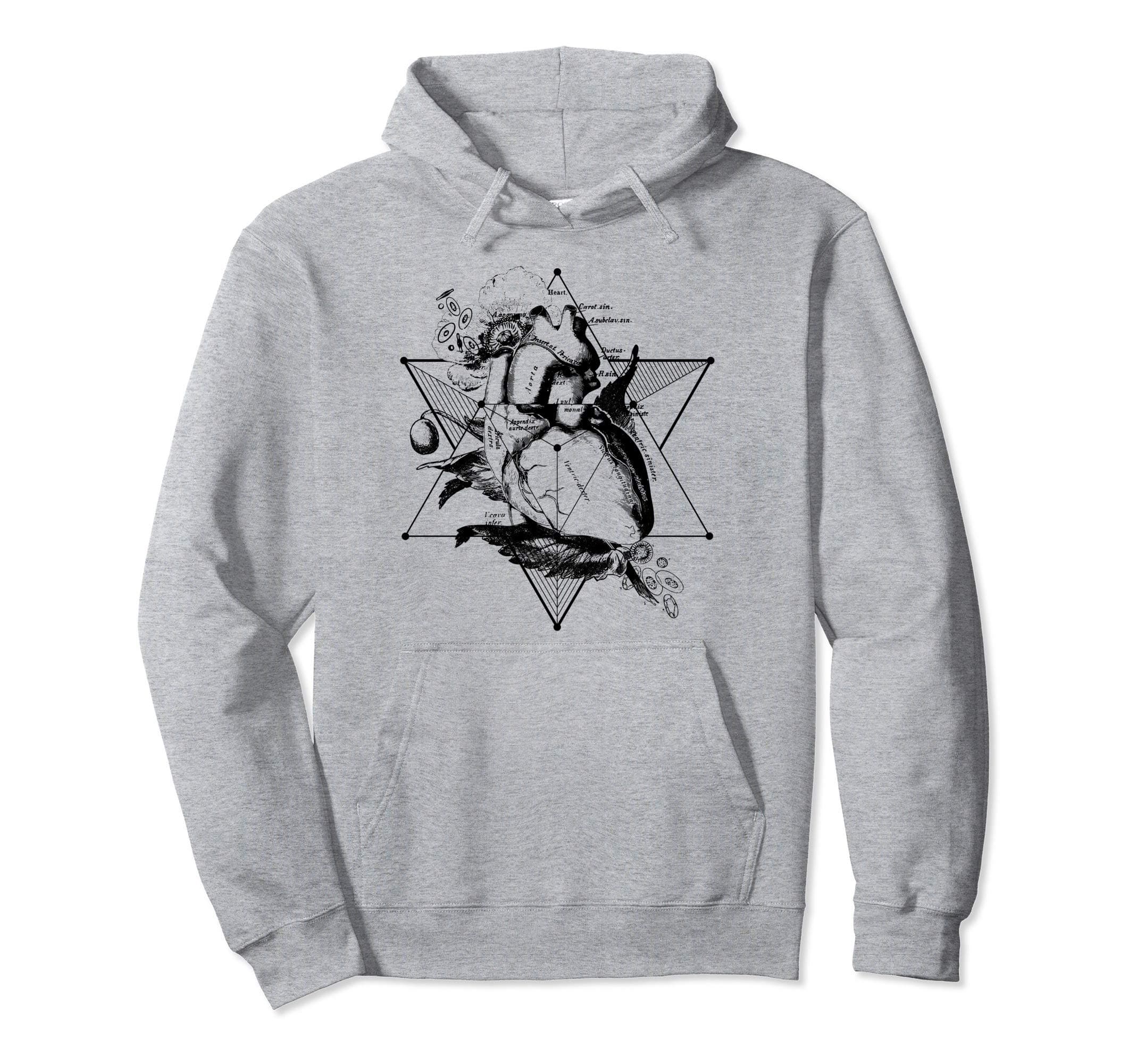 Sacred Geometry - Star Tetahedron Pullover Hoodie