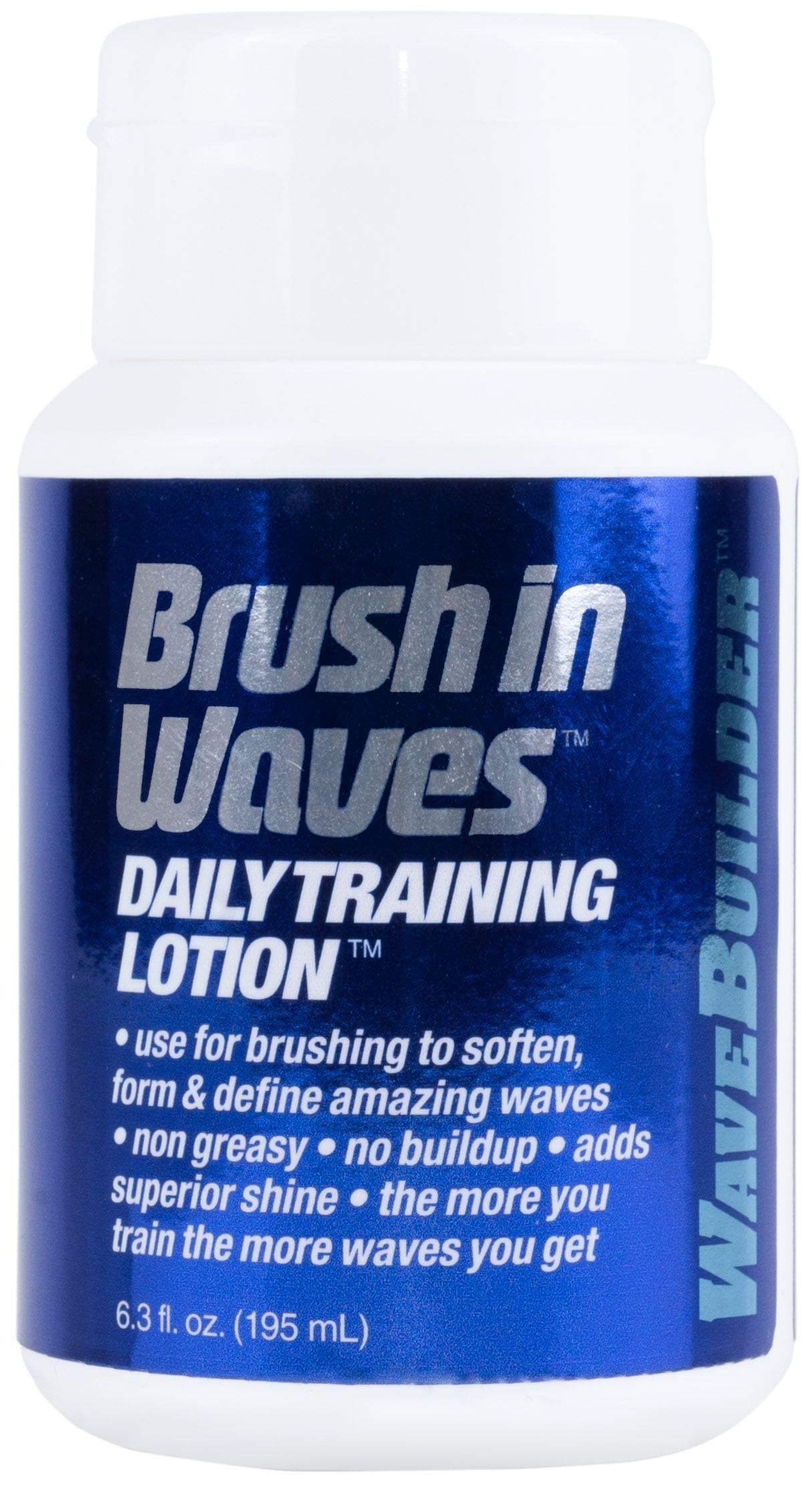 Wave Builder Brush In Waves Daily Training Lotion, 6.3 Ounce