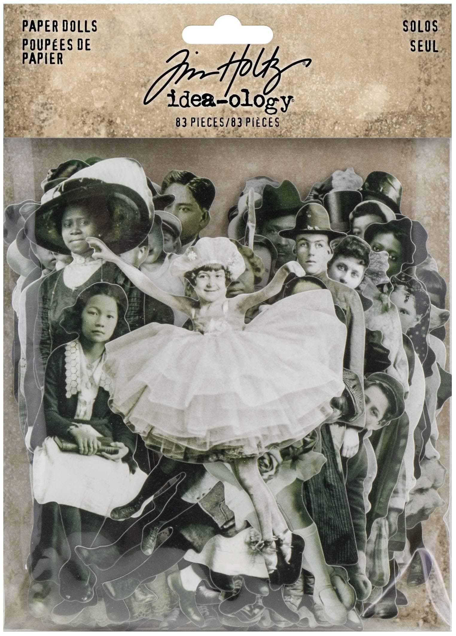 Paper Dolls Craft Accessories, Multi-Colour,17.8 x 13 x 3 cm