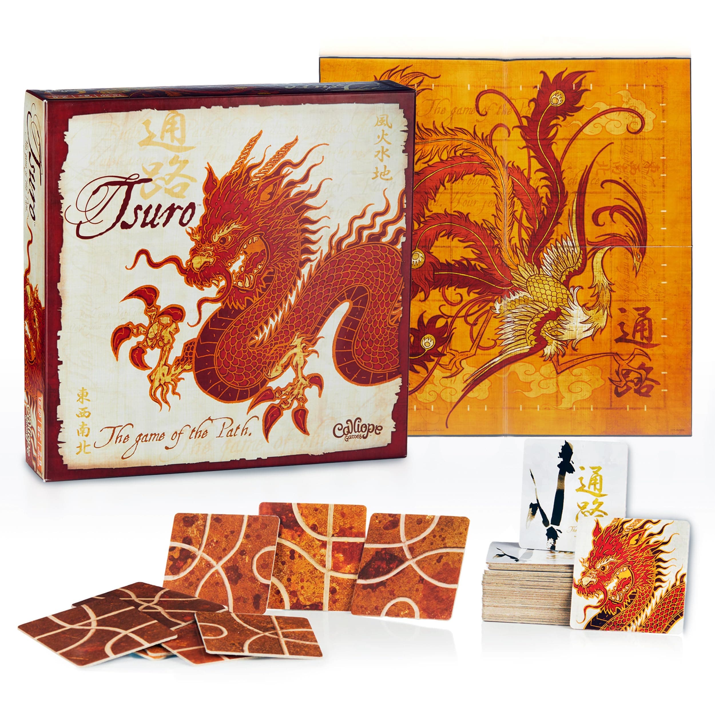 Calliope Tsuro - The Game of The Path - A Family Strategy Board Game For Adul...