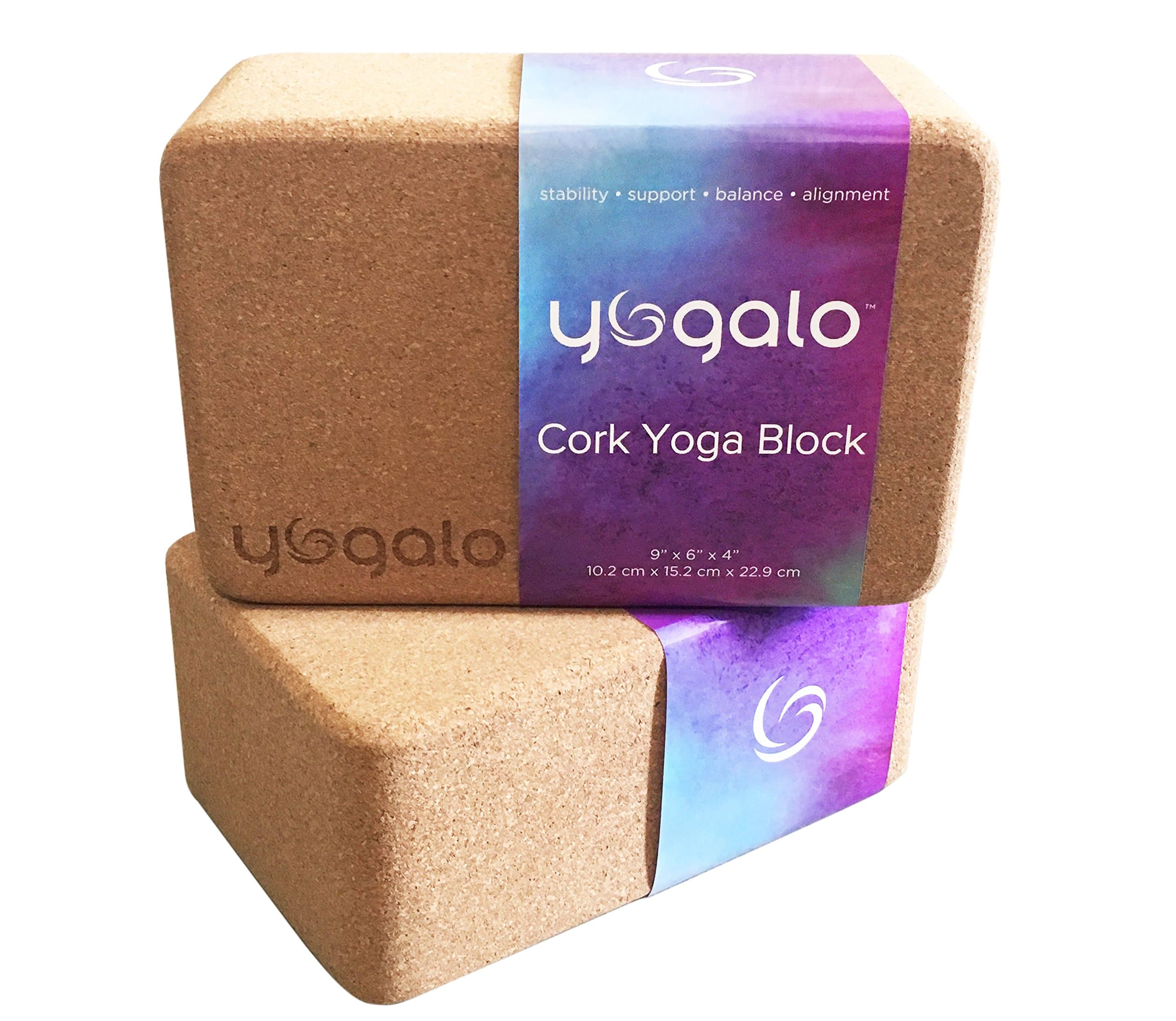 Yogalo Premium Cork Yoga Blocks