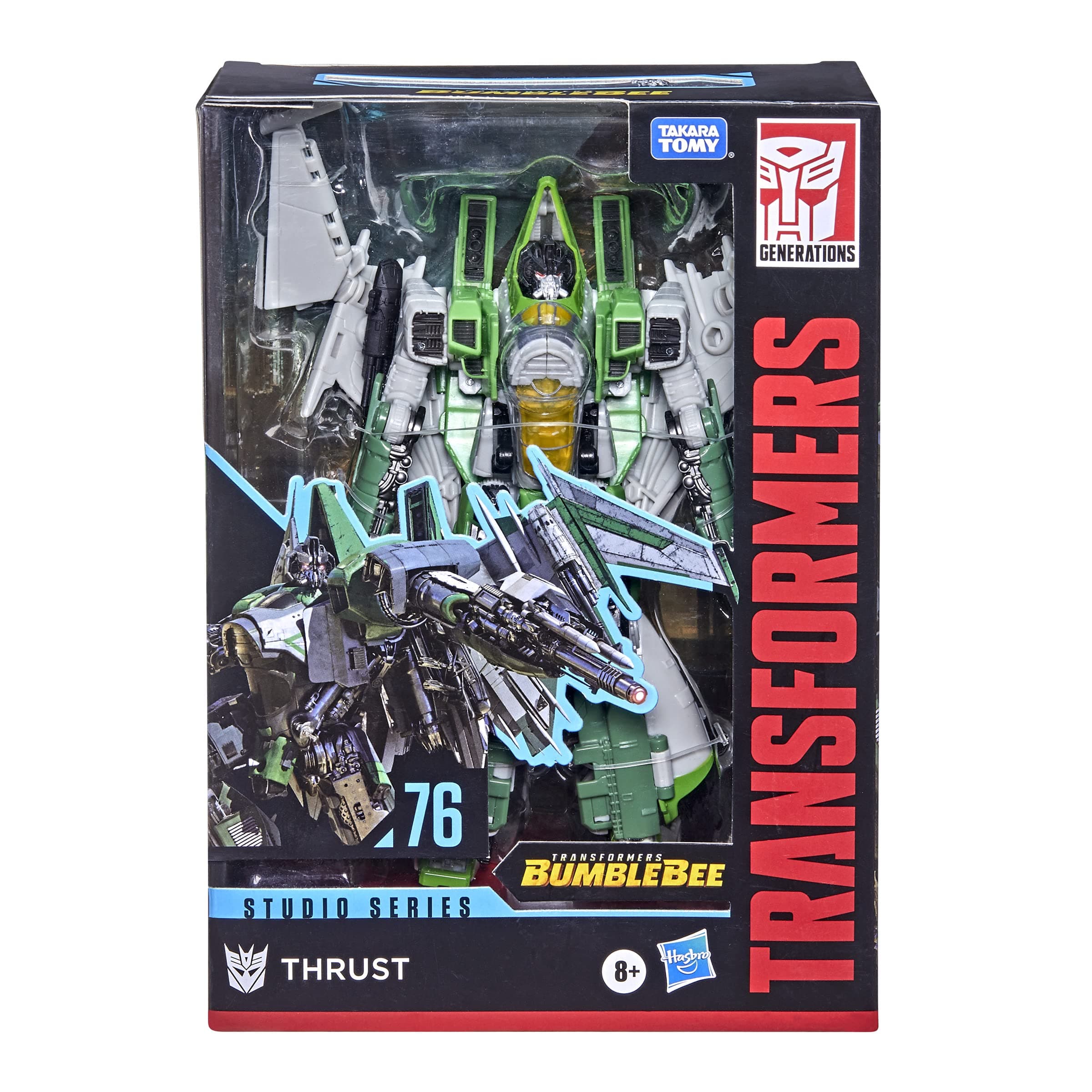 Toys Studio Series 76 Voyager Class Bumblebee Thrust Action Figure - Ages 8 and Up, 6.5-inch