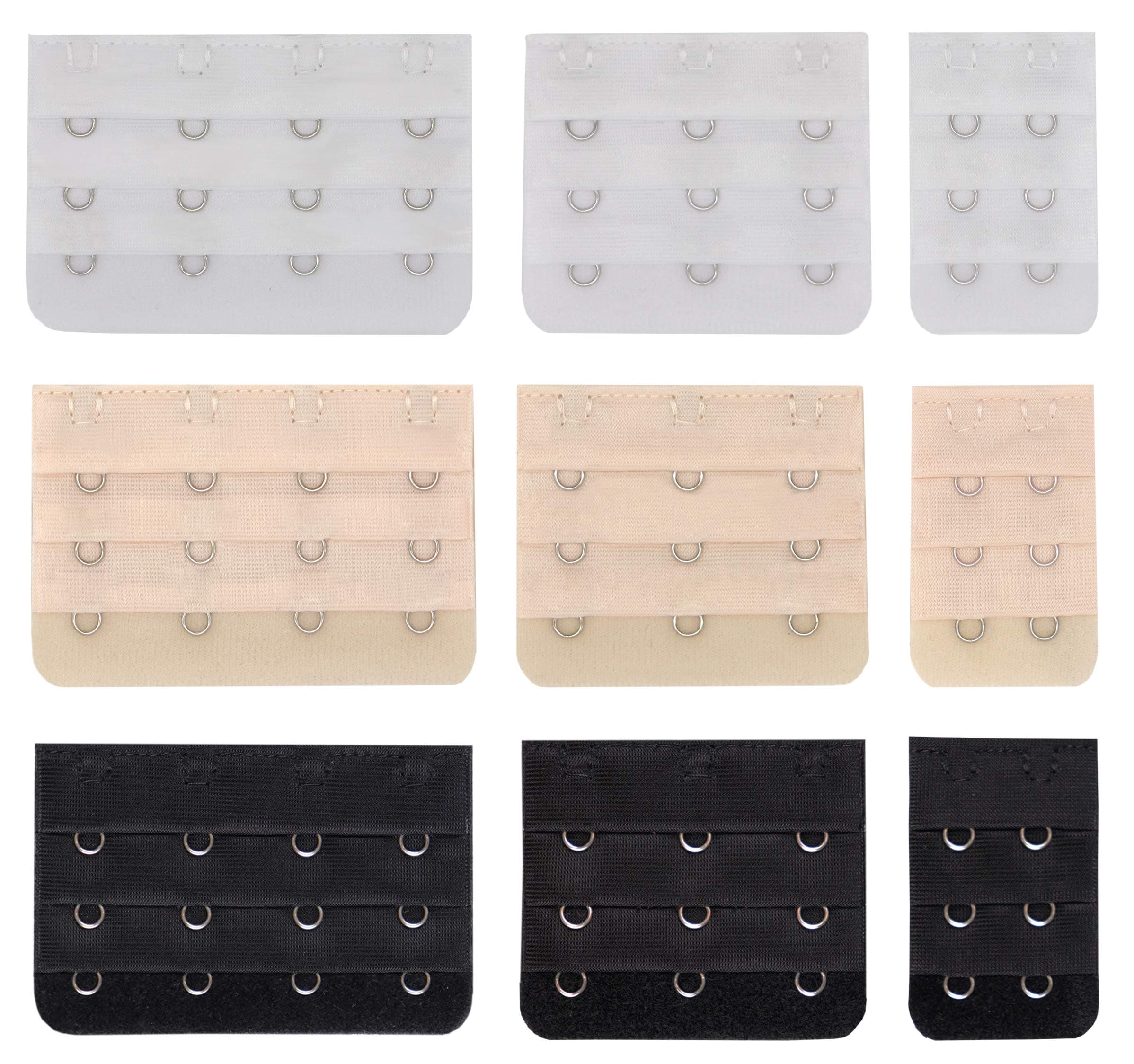 Bra Extender 2 Hook/3 Hook/4 Hook/5 Hook, Soft and Comfortable Bra Extension