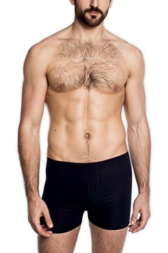 Tani USA Men’s SilkCut Slim Boxers with Button Fly
