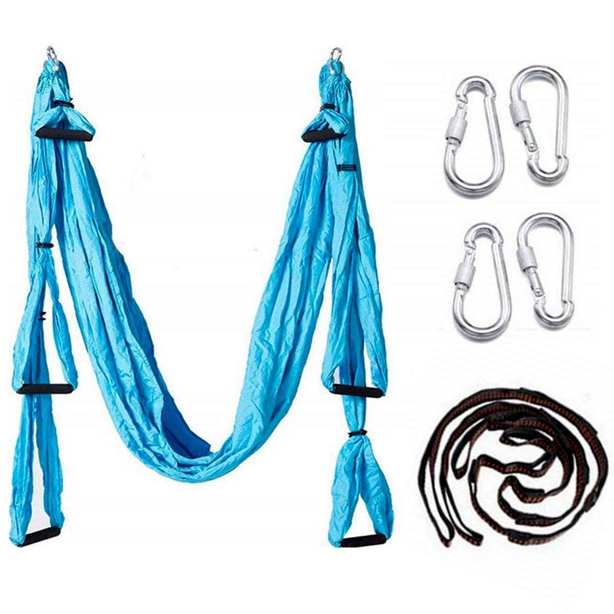 EverKing Aerial Yoga Swing - Ultra Strong Antigravity Yoga Hammock/Sling/Inversion Tool for Air Yoga Inversion Exercises