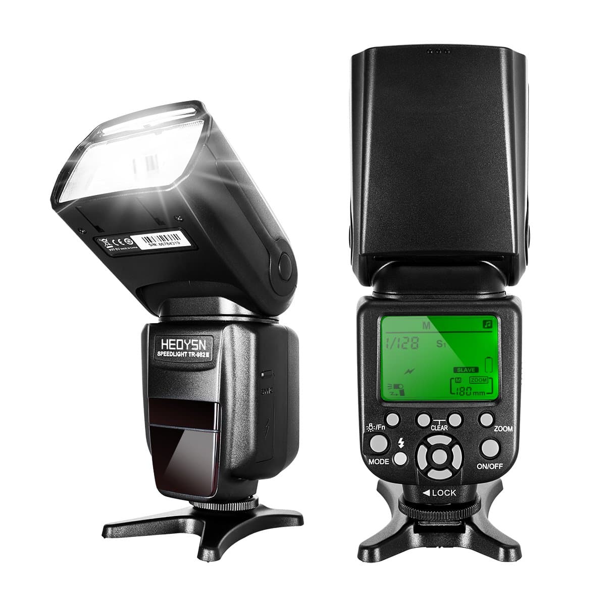 Heoysn HSS 1/8000s i-TTL Flash Speedlite for Nikon, Wireless Master Slave Flash for Nikon DSLR Camera D7200 D7100 D7000 D5500 D5300 D5200 D3300 D3200