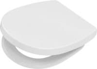 Pagette 795730202 Iscon Toilet Seat with Soft-Close Mechanism and klick-o-matik White