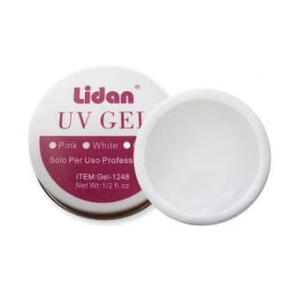 UV Gell White Hard Gell For long and strong nails, For extension and overlay on natural nails. UV/LED Lamp cure