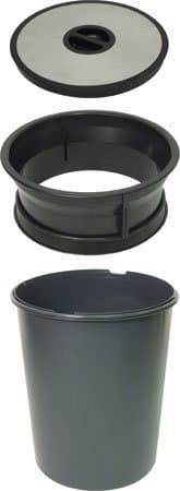 Worktop Mounted waste bin, 13 litres