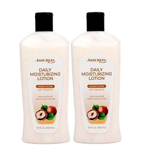 2 Pack - Assured Daily Moisturizing Lotion with Cocoa Butter 20 fl. oz.