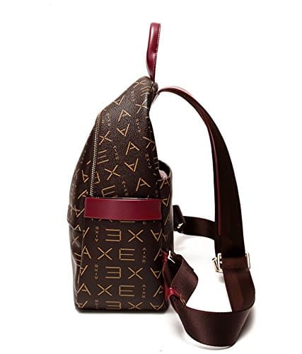 HAOYUXIANG Double Shoulder Bag Female Korean version of the British Women pack backpack soft skin Leisure double shoulder bag student backpack