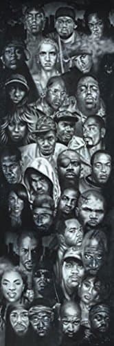 HipHop 12"x36" Art Print Poster