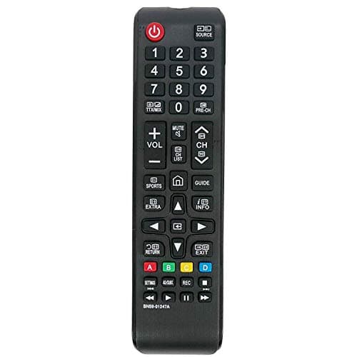 ALLIMITY BN59-01247A Remote Control Replacement for Samsung Smart TV UA32K4100 UA40K5100 UA32K5500 UA40KU6000 UA43KU6000 UA50KU6000 UA40KU6300 UA49KU6500 UA40KU6400 UA40KU7000 UA43KU7500 UA49KU6500