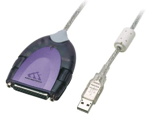 Microtech 1M USB to SCSI Converter DB25F/USB 1.2MB/S 7 Device/ 1 USB