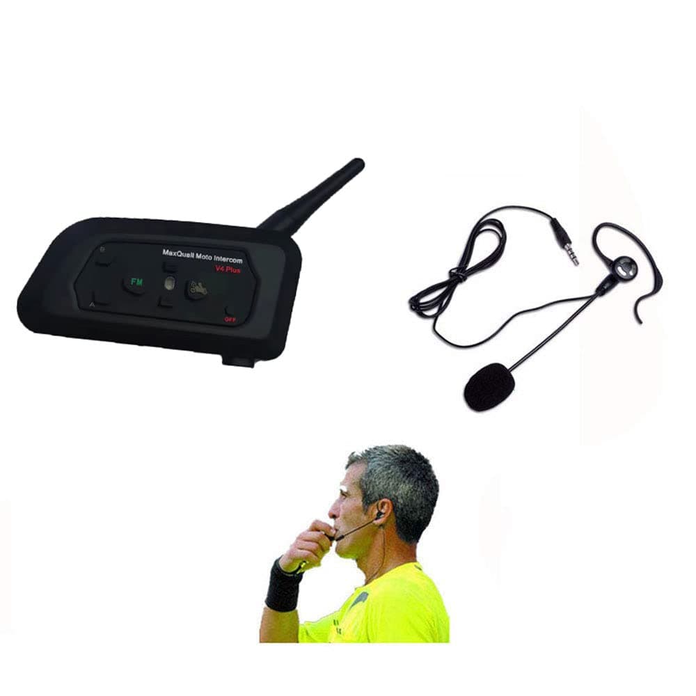 Referee Headset 1PC V4 Football Wireless Headsets Wireless Football Headsets Headset Football Referee Communication