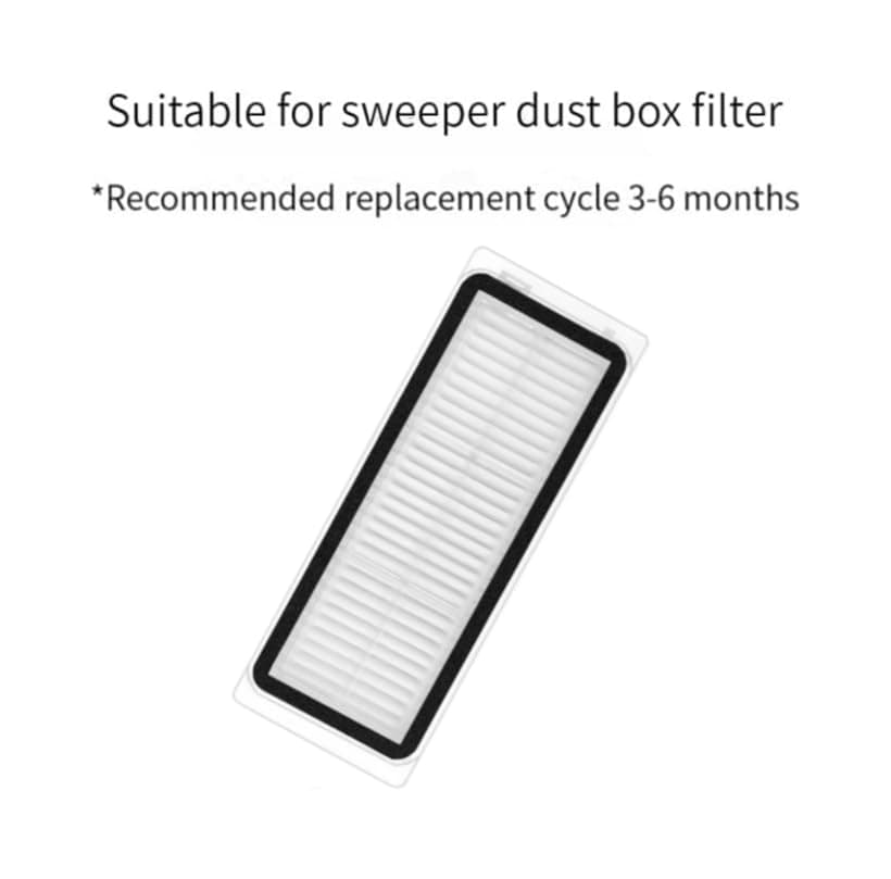 Accessories Kit for Dreametech L20 Ultra/L30 Ultra Vacuum Cleaner Docking,1 Roller Brush, 1 Cleaning Brush,2 Hepa Filter, 4 Side Brush, 4 Mop Cloth, 6 Dust Bags(18PCS)