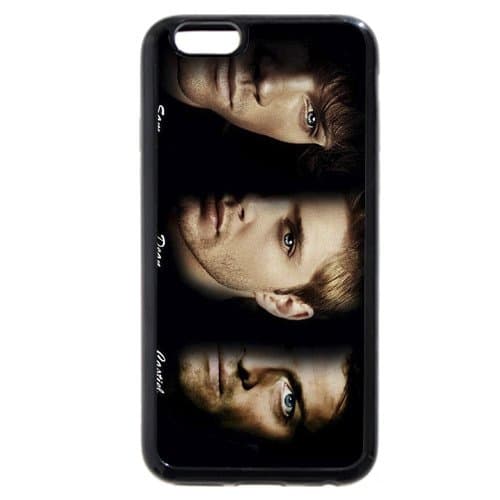 Onelee - Customized Black Soft Rubber(TPU) iPhone 6+ Plus 5.5 Case, Supernatural iPhone 6 Plus case, Only fit iPhone 6+ (5.5 Inch)