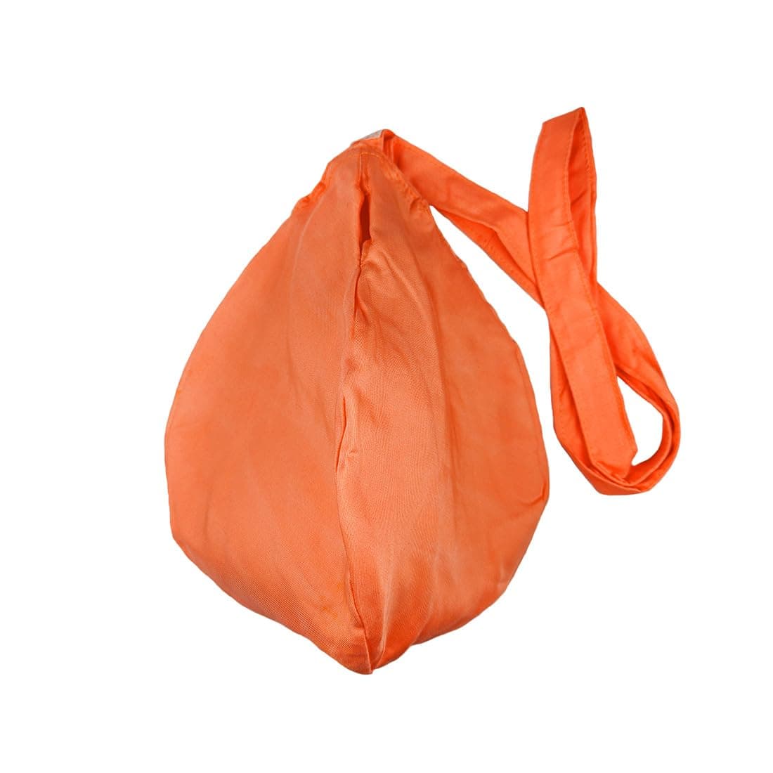 Original Bhagwa Pure Cotton Gomukhi Japa Mala Bag Or Chanting Bag/Beads Bag With Zip Pocket And Sakshi Mala Counter For Daily Mantra Jaap, Saffron Color, travel, orange