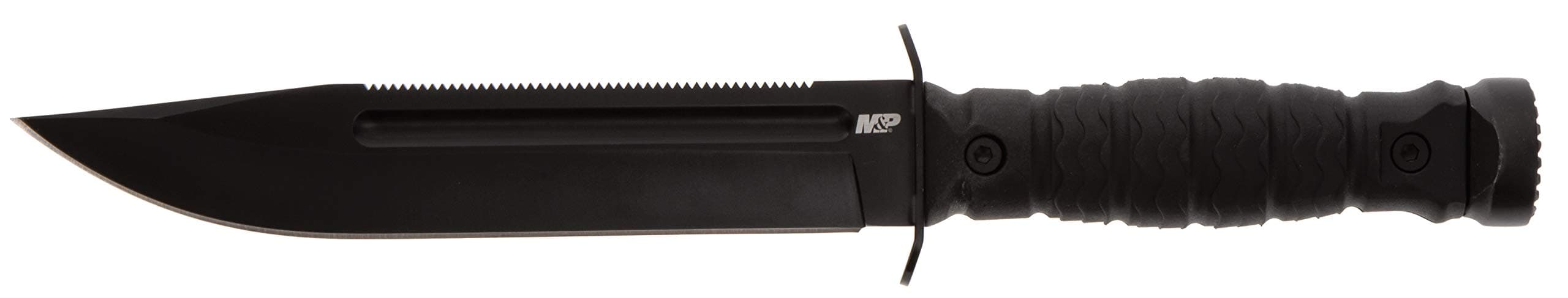 M&P Special Ops Survival Knives with Full-Tang Construction, 5"-7", Black Oxide Coated Stainless Steel Blade, For Tactical, Survival, and Outdoors