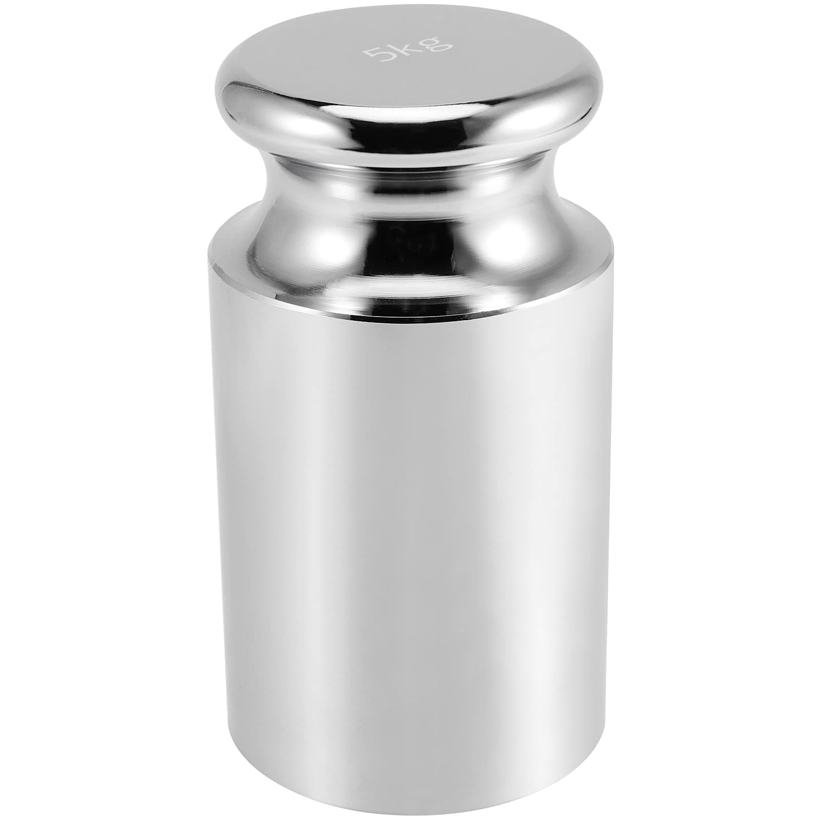 JEUIHAU 5000 Gram Calibration Weight,Class M1 High Precision Gram Weights,Calibration Weights for Digital Scale 5KG Scale Balance, Jewelry Scale,Chrome Finish