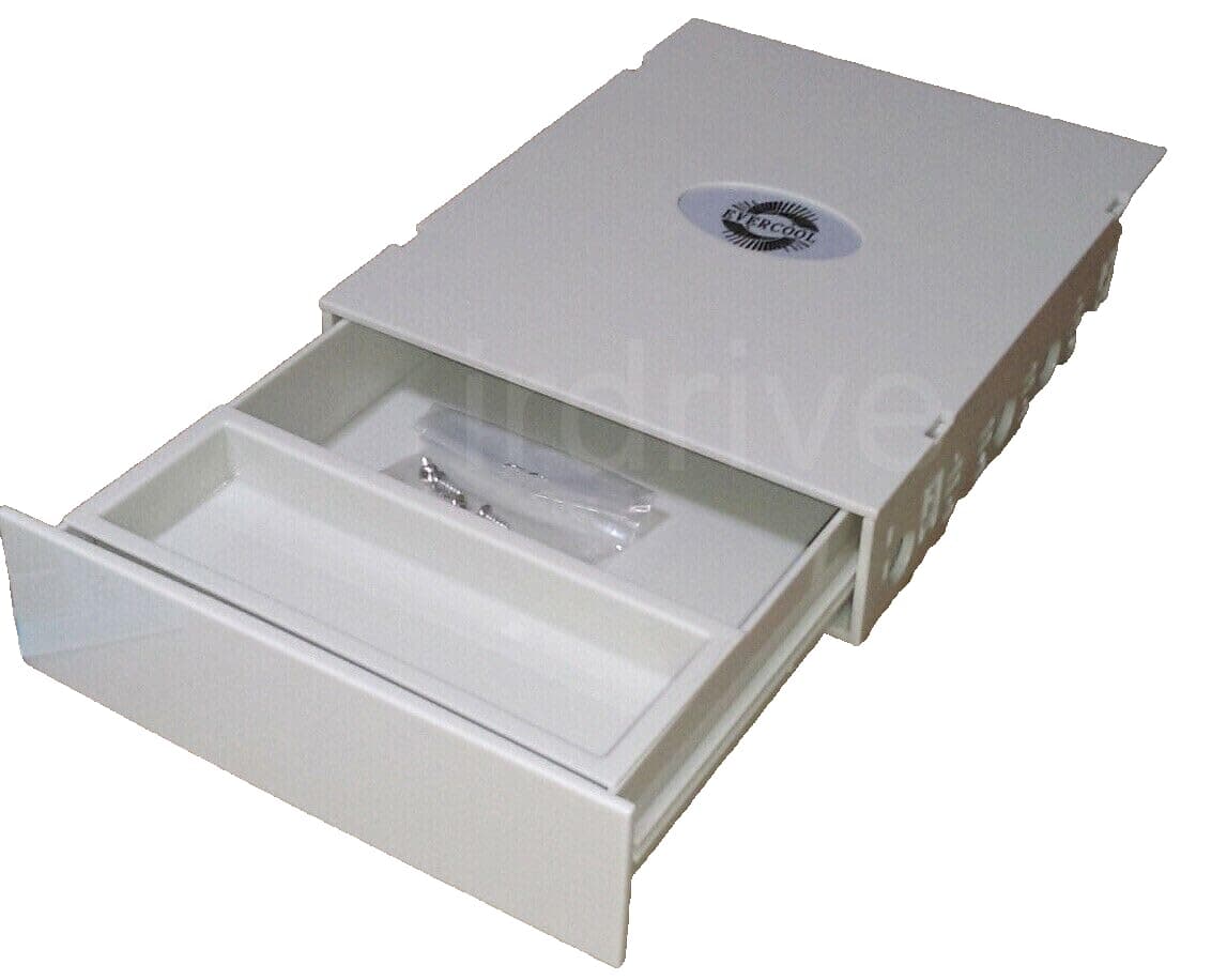 EverCool PC 5.25 Drive Bay DVD CD Storage Drawer Tray Molding Kit Box