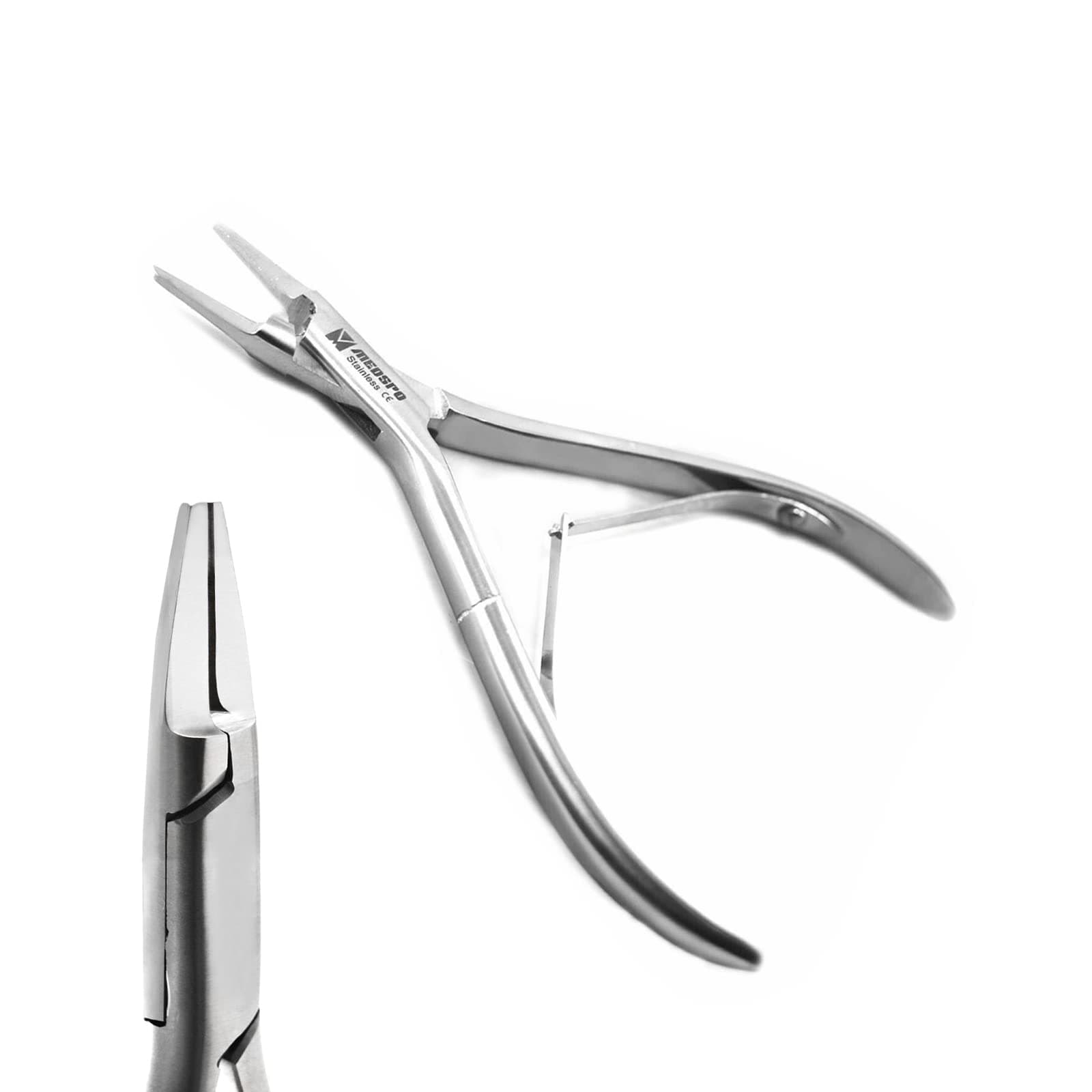 Professional Ingrown Toe Nail Cutters Clippers Pliers | Side Cutters Straight Curved | Beauty Gouges | Cuticle Pushers Skin Knife (Thwaites Clipper)