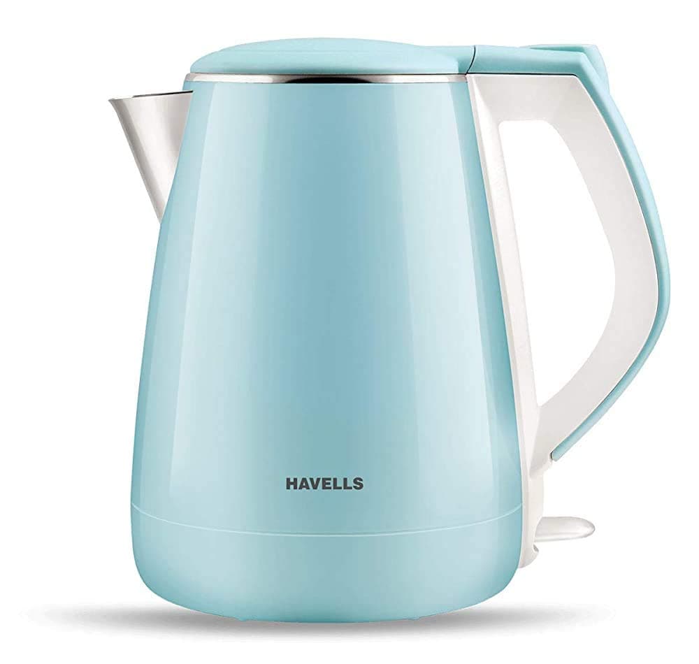 (Renewed) Havells Kettle Aqua DX 1.2 LTR Blue 1500W
