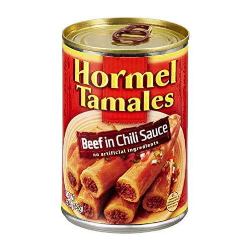 HORMEL Beef Tamales, Canned Tamales, 15 Oz