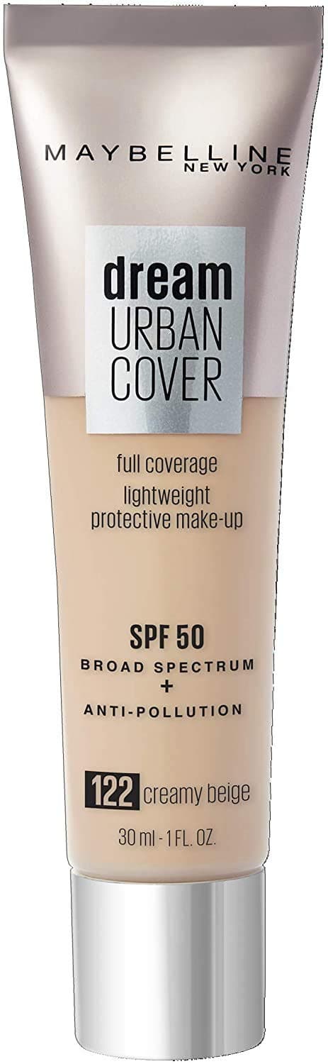 Maybelline Dream Urban Cover All-In-One Protective Makeup SPF 50 122 Creamy Beige