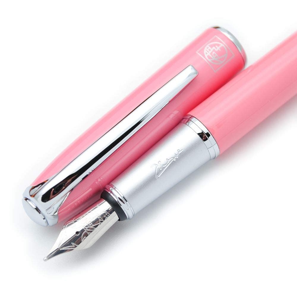 czxwyst Picasso 916 Malage Fountain Pen M Nib Original Box (Light Pink)