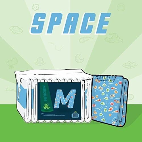ABU Space Diapers - Pack of 10 (Small)