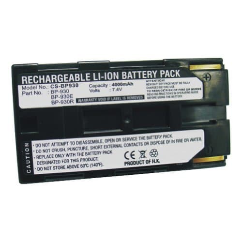 Bluetrade 4000mAh 7.4V Li-ion Battery for Canon C2, Dm-Mv1, Dm-Mv10, E1, E2, E30, Es300V, Es4000, Es410V, Es420V, Es50, Es5000, Es520A, Es55, Es60, Es6000, Es65, Es6500V, Es7000Es and Es7
