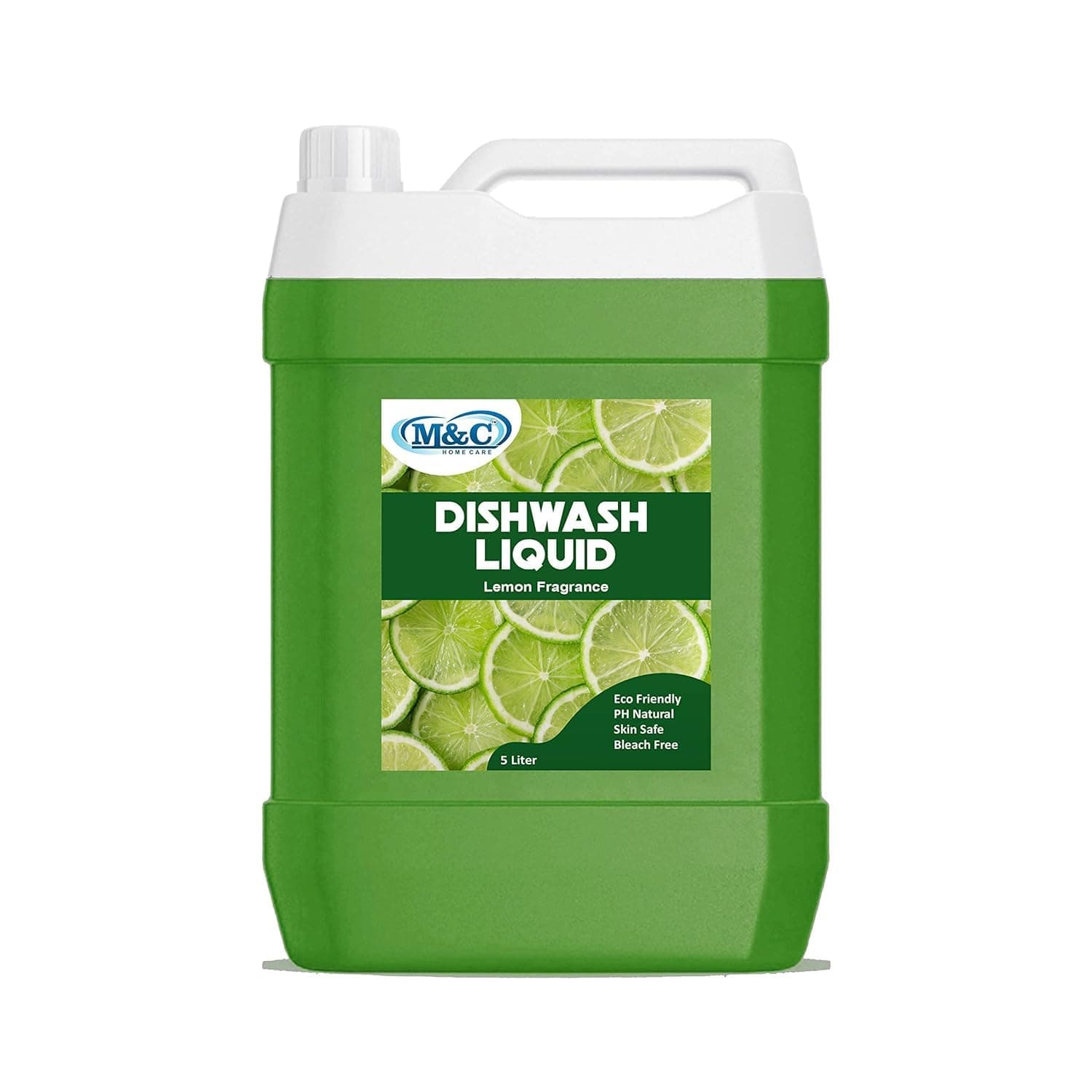 M.N.C M&C Dishwash Liquid Gel Lemon Can Jar, Fast Cleansing & Antimicrobial Action With Long-Lasting Hygienic & Refreshing, Leaves No Residue, Grease Cleaner For All Utensils, Dishwashing Liquid