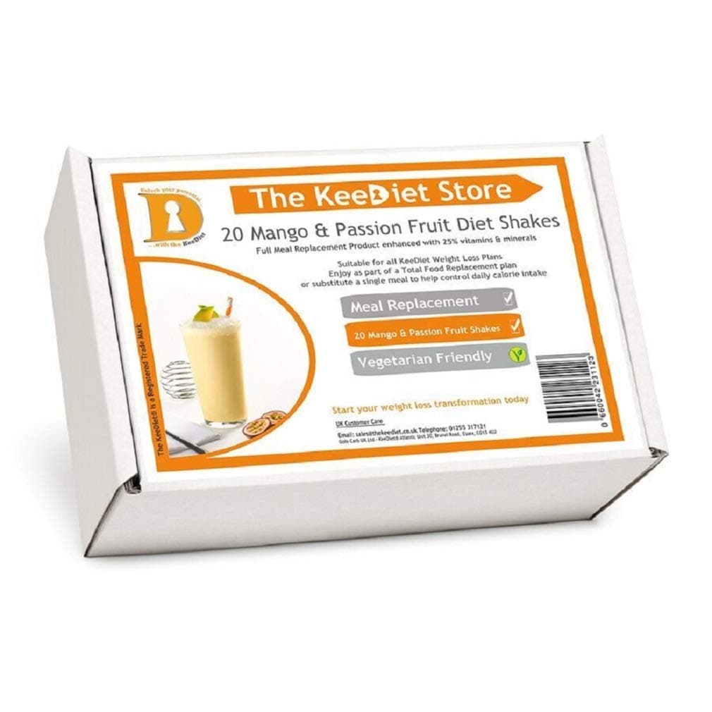 20 Mango & Passionfruit Meal Replacement VLCD Diet Shakes by KeeDietĀ® / BBE 03/21